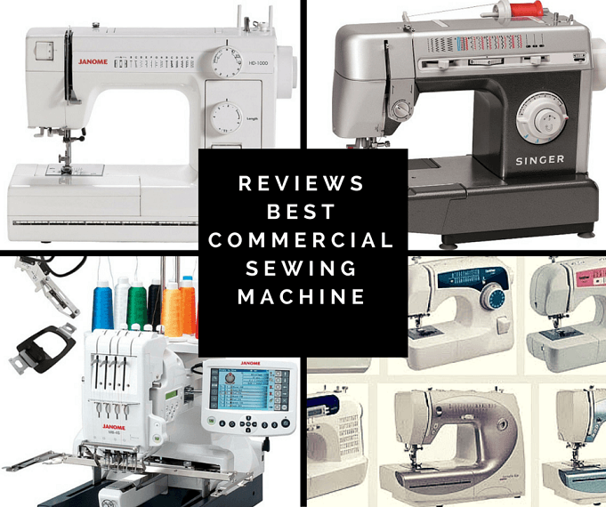 Reviews of the best commercial sewing machines